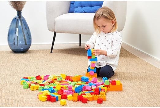 Buy Ecoiffier Abrick Stacking Brick Half Moon Bag 150 Pieces | Yallatoys.com