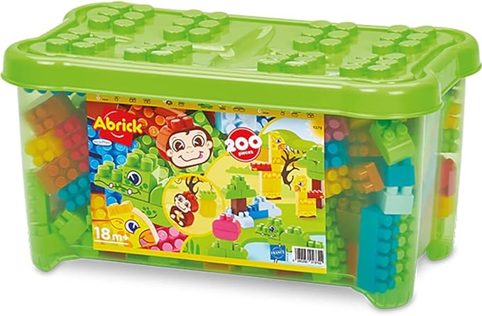 Buy Ecoiffer Abrick Jungle Barrel Building Blocks 200pcs | Yallatoys.com