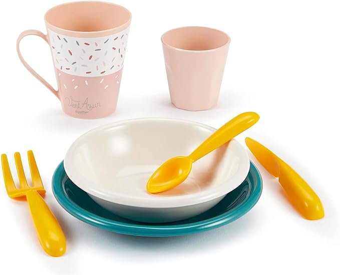 Buy Ecoiffier Picnic Servware Vert Azur 32pcs | Yallatoys.com