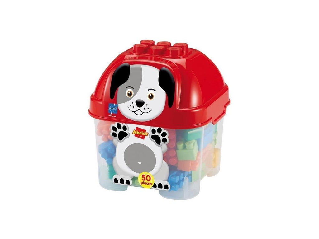 Buy Ecoiffier Dog Barrel Abrick 50pcs | Yallatoys.com