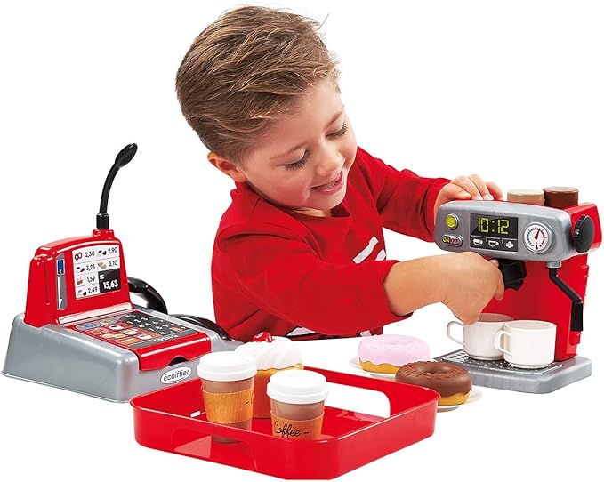 Buy Ecoiffier Coffee Shop Set Food Playset | Yallatoys.com