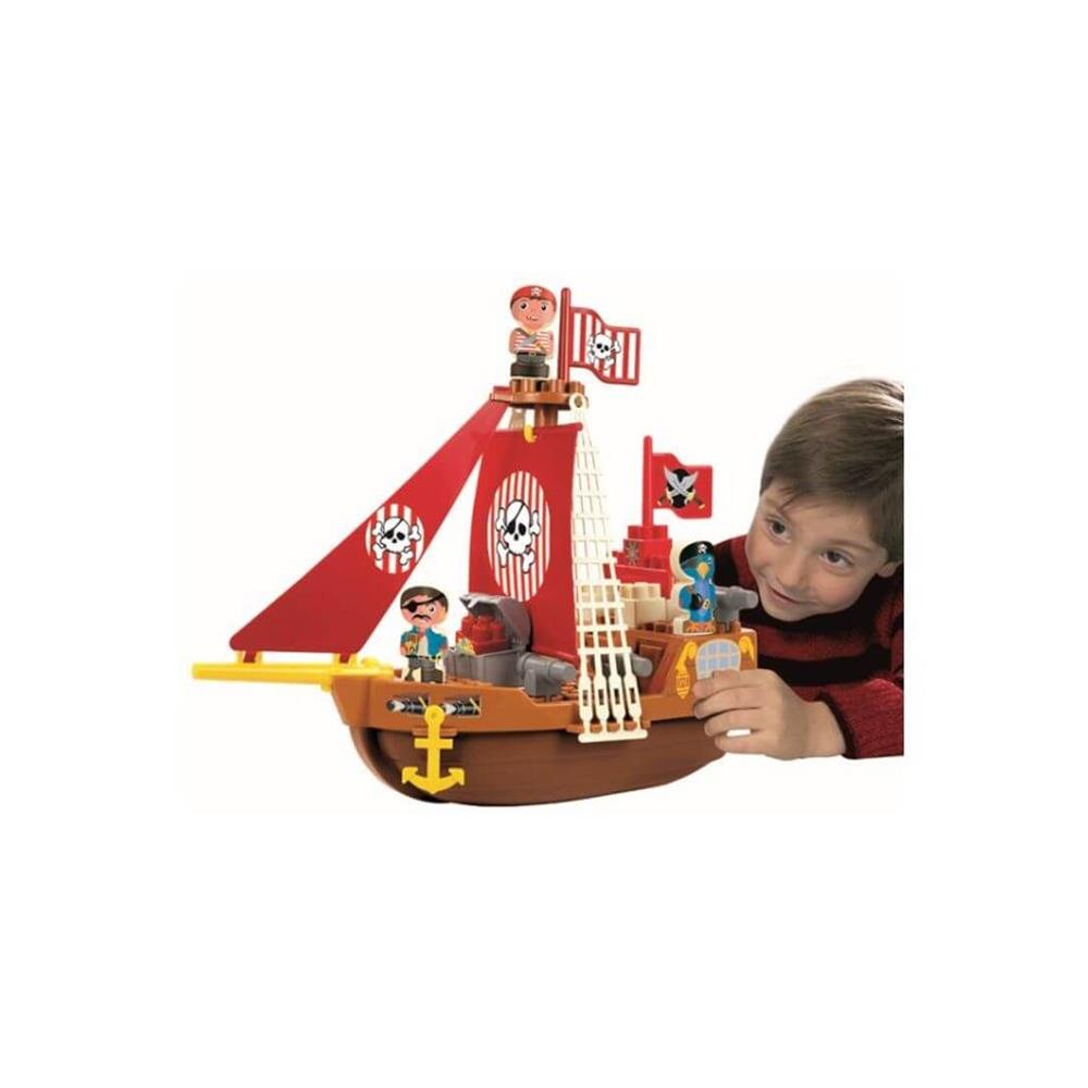 Buy Ecoiffier Abrick Pirate Boat Playset | Yallatoys.com