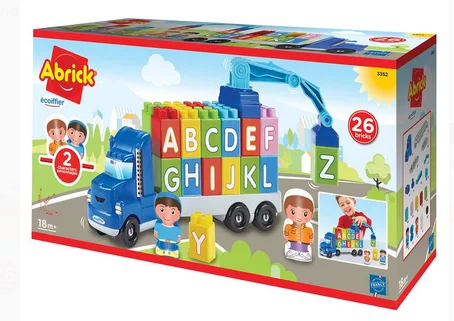 Buy Ecoiffier Letters Truck Abrick | Yallatoys.com