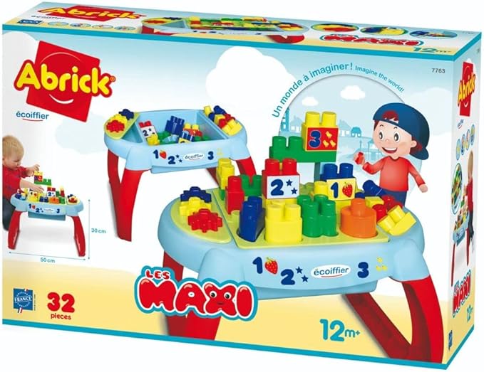 Buy Ecoiffier Les Maxi Abrick Discovery Table | Yallatoys.com