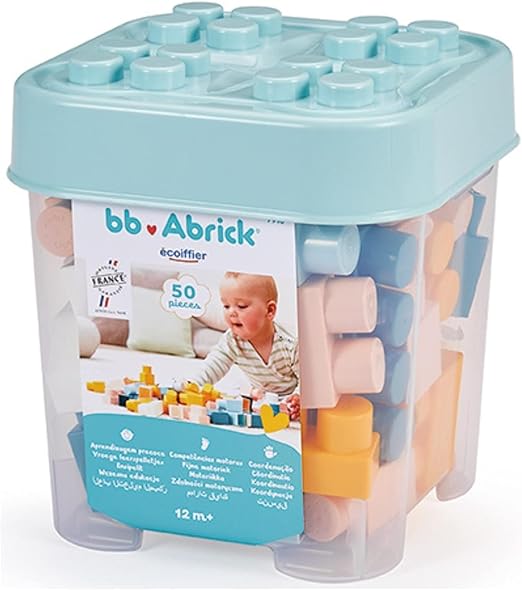 Buy Ecoiffier Abrick 50 Piece My First Bricks | Yallatoys.com