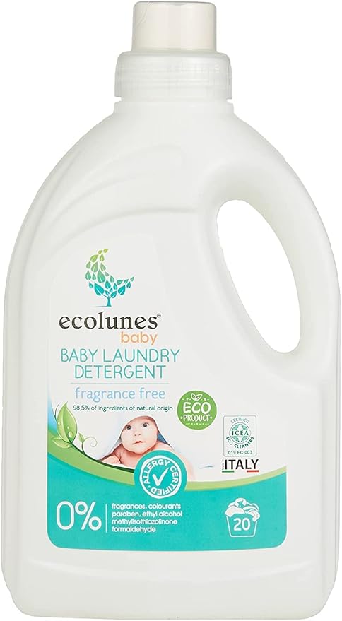 Ecolunes Hypoallergenic Baby Laundry Detergent 1liter Ecolunes Yallatoys