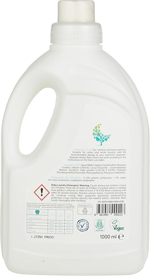 Ecolunes Hypoallergenic Baby Laundry Detergent 1liter Ecolunes Yallatoys