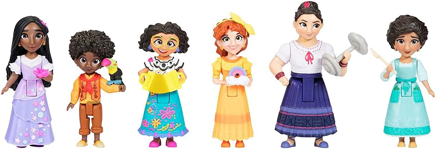 Buy Encanto Doll Figures The Madrigal Family 6 Pack Set | Yallatoys.com