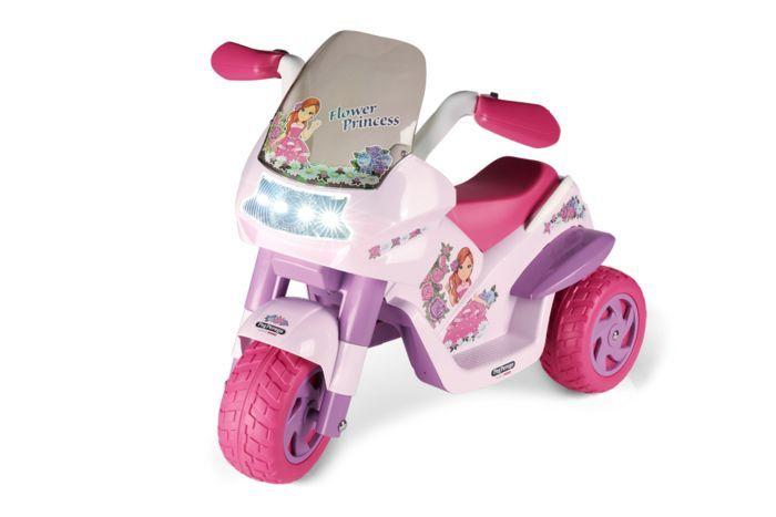 Buy Peg Perego Flower Princess Childrens 6V Battery Operated Motor Bike | Yallatoys.com