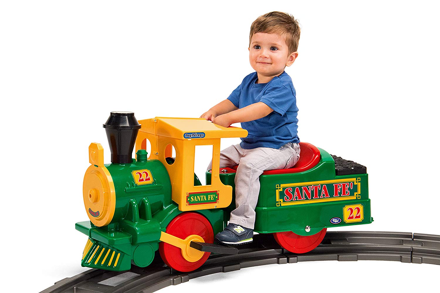 Buy Peg Perego Santa Fe Train Green | Yallatoys.com