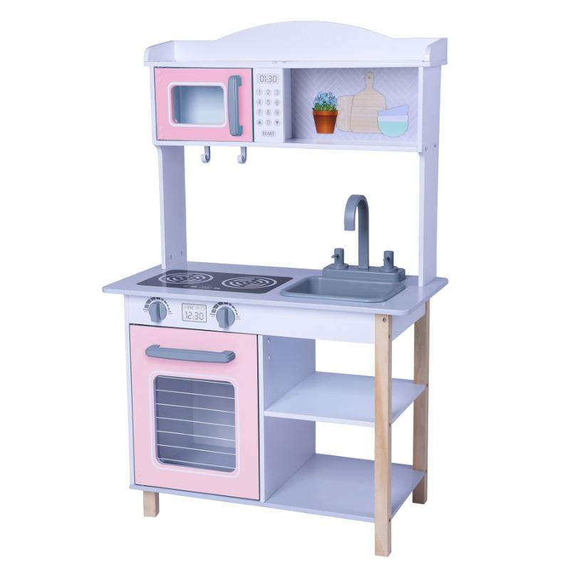 Buy Edufun Wooden Play Kitchen For Girls | Yallatoys.com