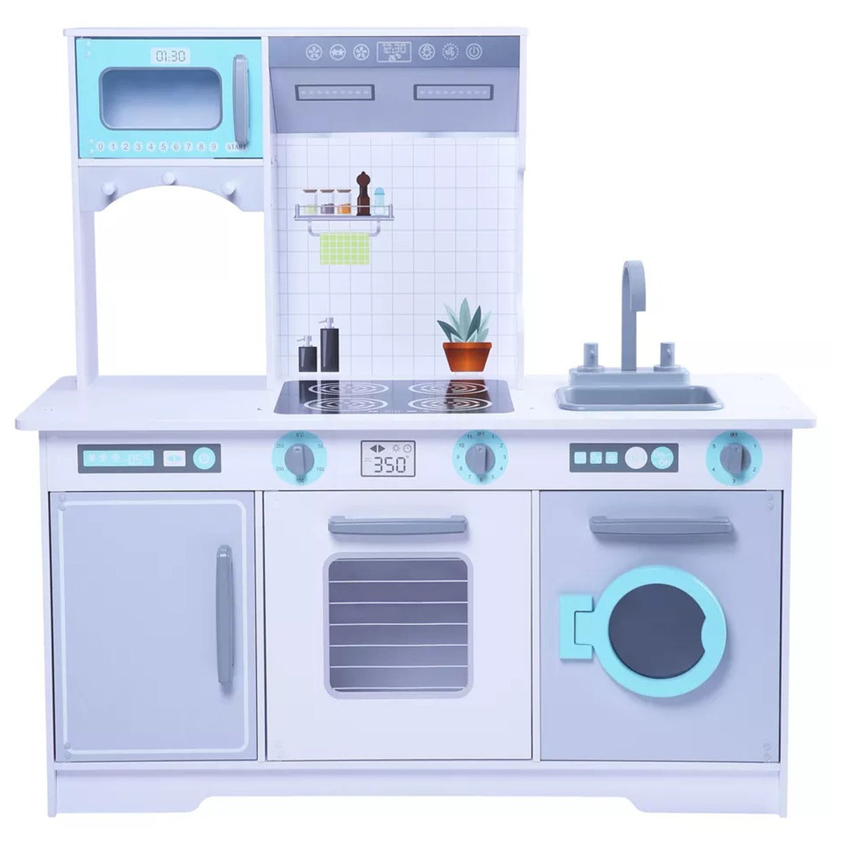Buy Edufun Wooden Play Kitchen | Yallatoys.com