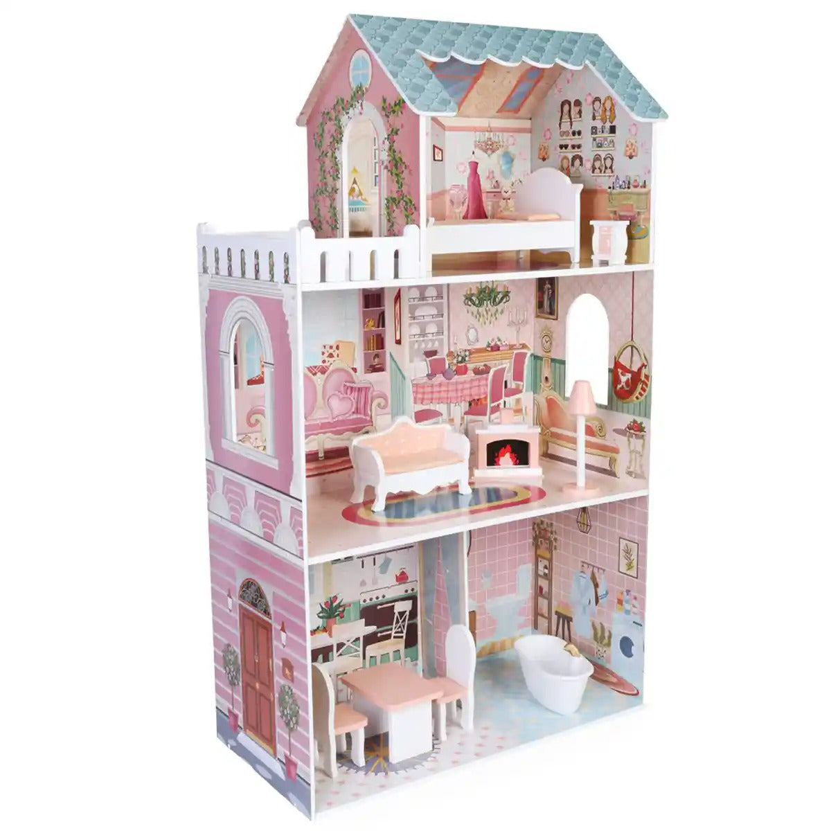 Buy Edufun Leia Doll House With Accessories | Yallatoys.com