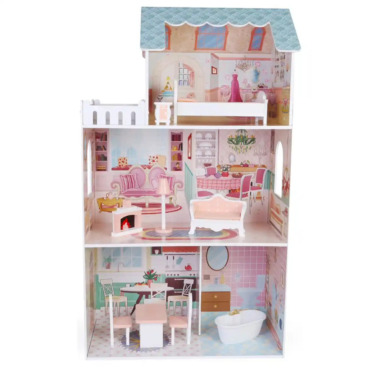 Buy Edufun Leia Doll House With Accessories | Yallatoys.com