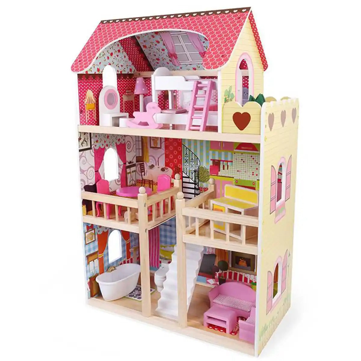 Buy Edufun Emilys Doll House With Furnitures | Yallatoys.com