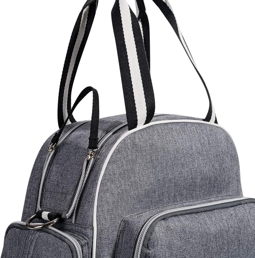 Sunveno Sunveno Signature Maternity Diaper Bag Grey Sunveno Yallatoys