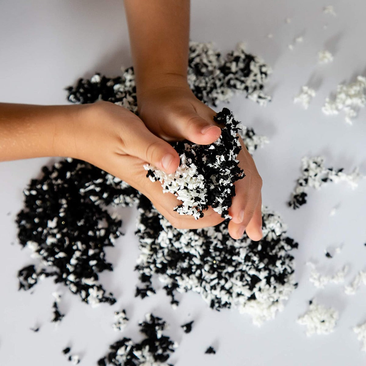 Black White Sensory Playfoam Pluffle