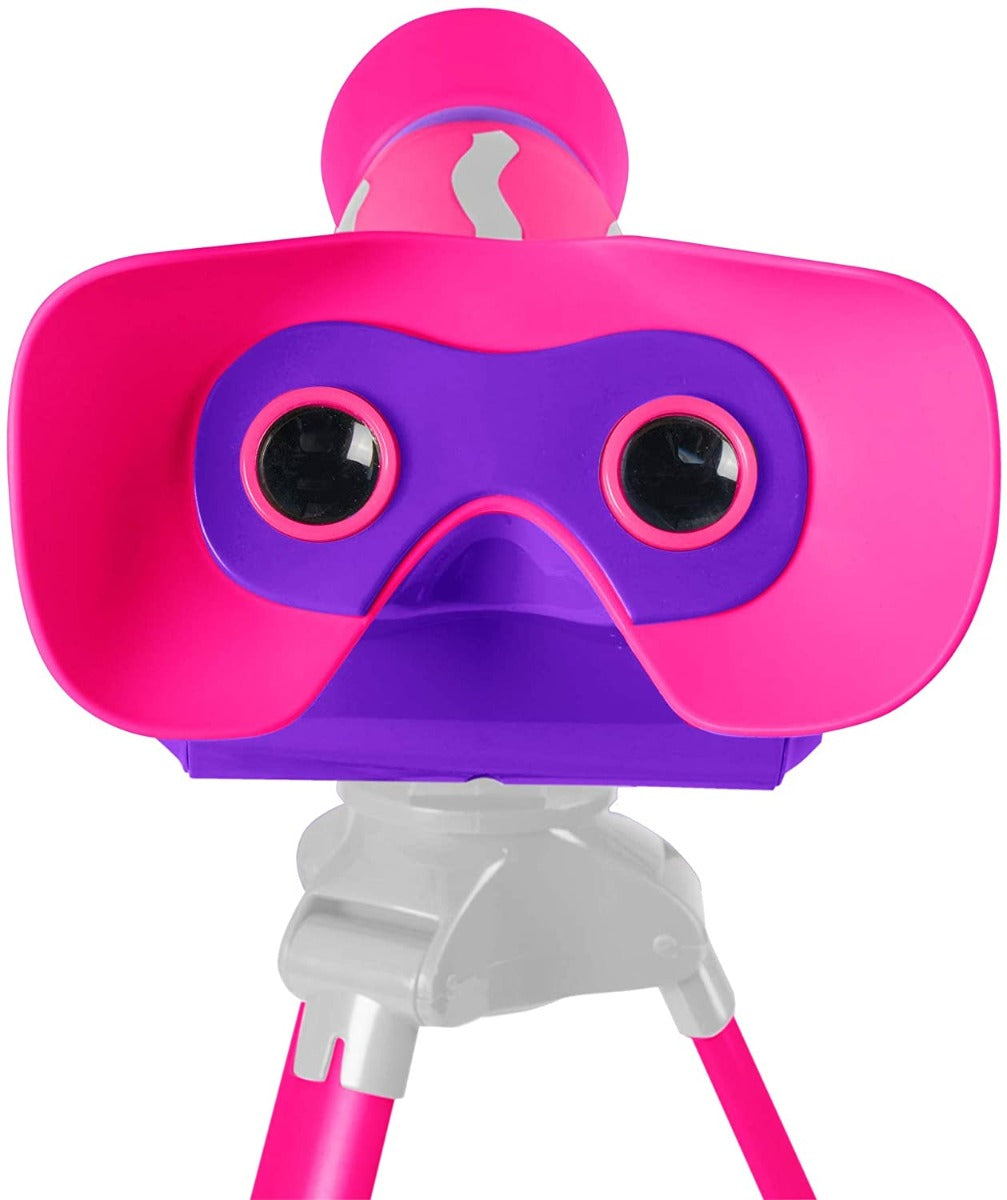 Buy Geo Safari Jr Pink My First Kids Telescope STEM Toy | Yallatoys.com