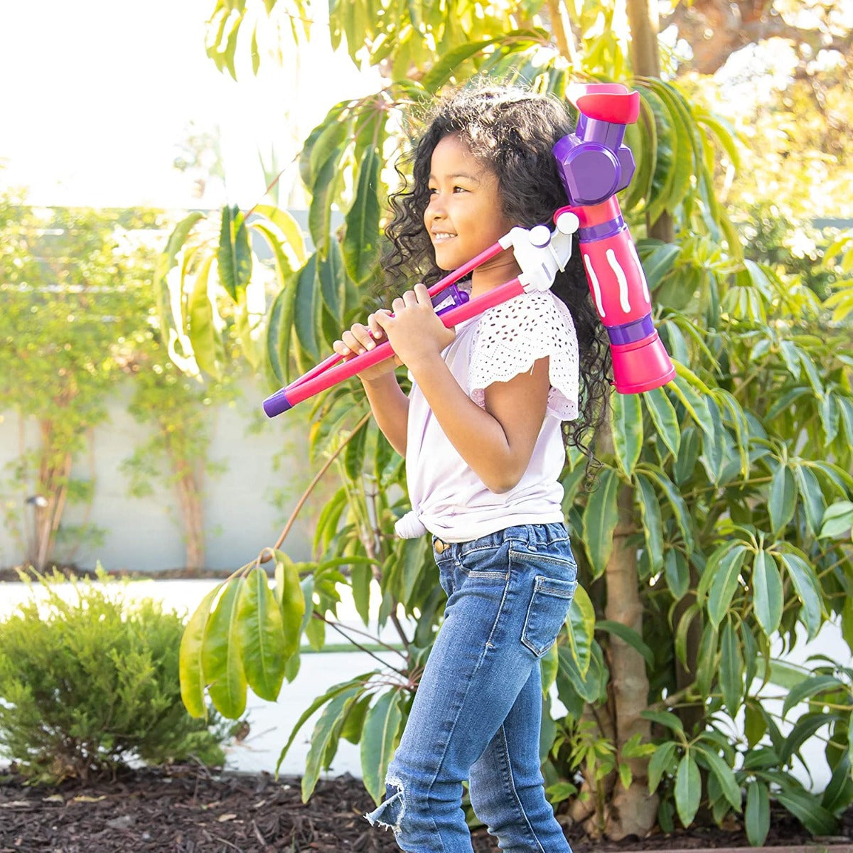 Buy Geo Safari Jr Pink My First Kids Telescope STEM Toy | Yallatoys.com