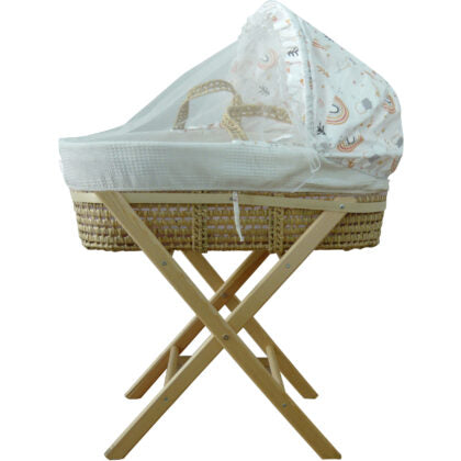 Elmalella Moses Basket Ivory Elmalella Yallatoys
