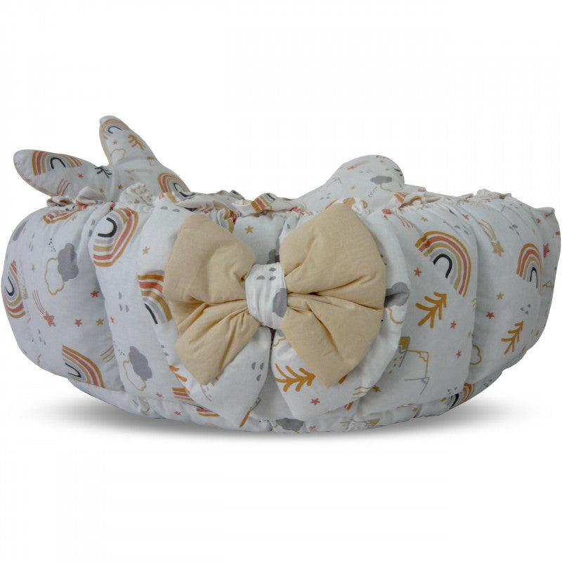 Elmalella Alya Baby Nest Set Cream Elmalella Yallatoys