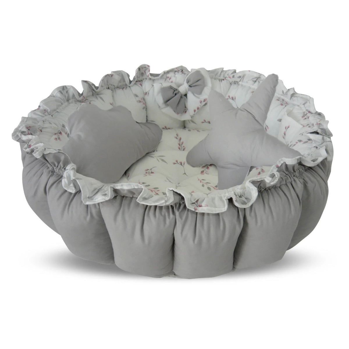 Elmalella Alya Baby Nest Set Grey Elmalella Yallatoys