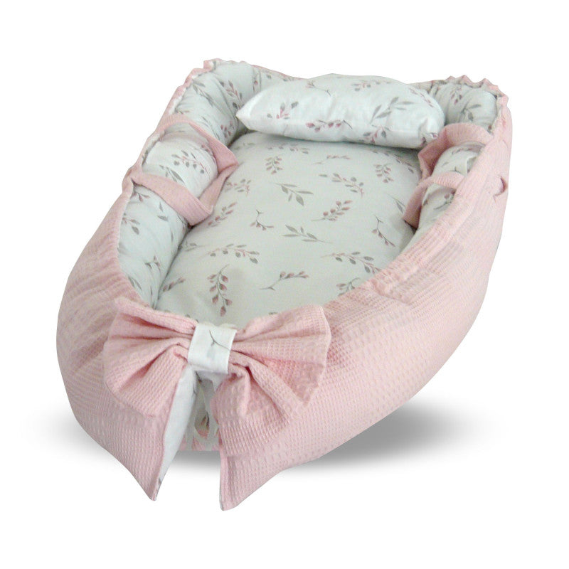 Elmalella Capella Baby Nest Set LightPink Elmalella Yallatoys