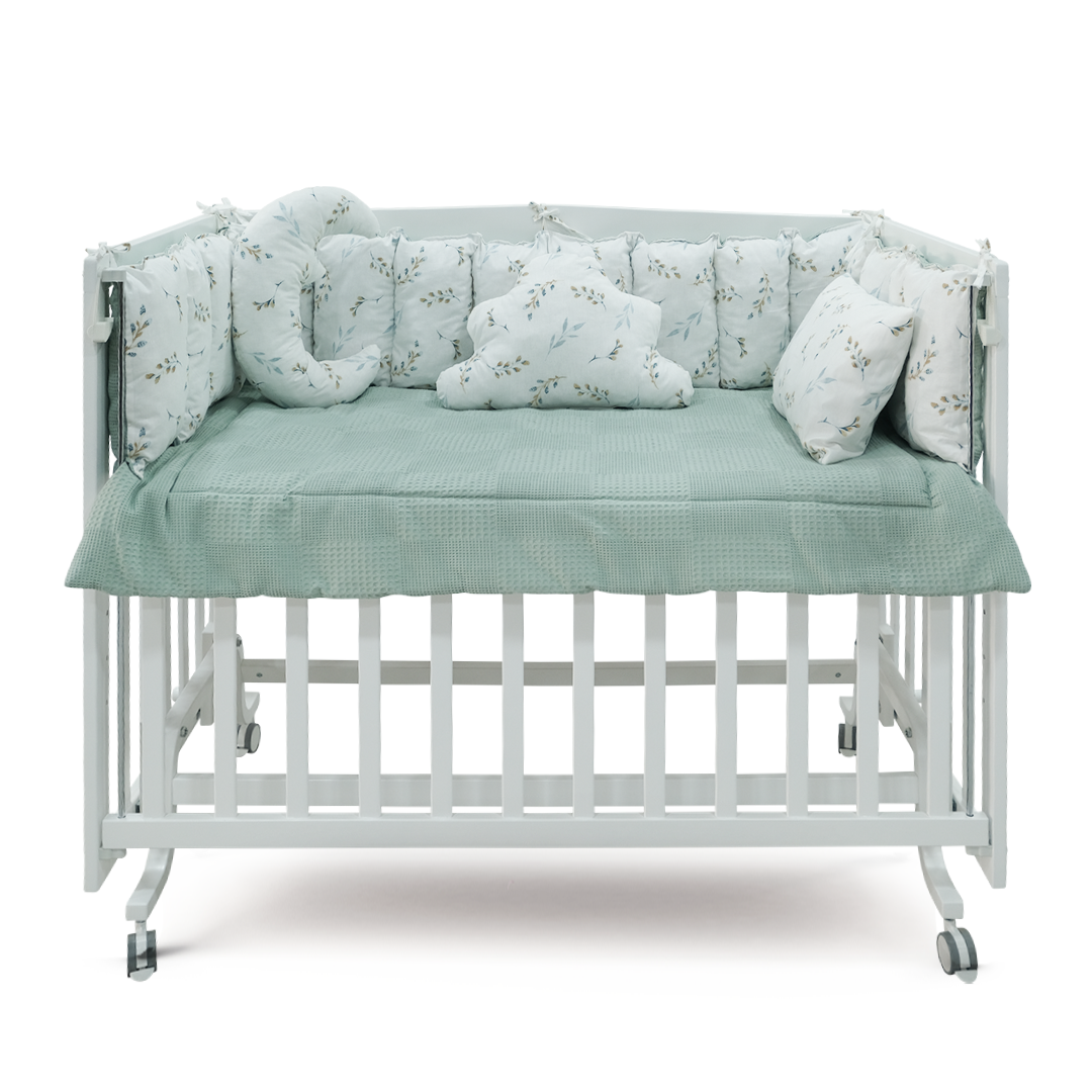 Elmalella Accordion Bedding Set Seafoam Elmalella Yallatoys