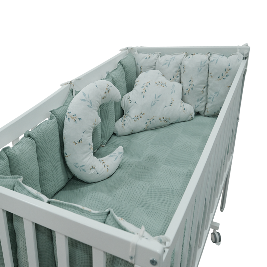 Elmalella Accordion Bedding Set Seafoam Elmalella Yallatoys