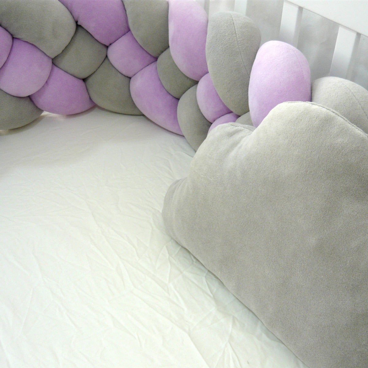 Elmalella Aurora Braided Bedding Set Lavender Elmalella Yallatoys