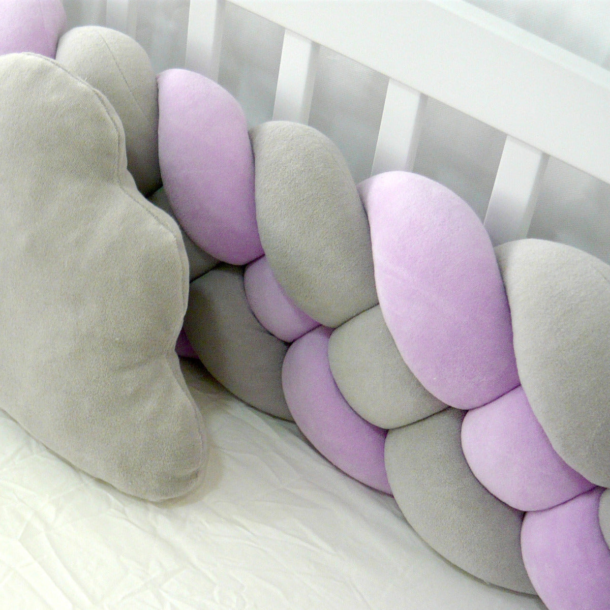 Elmalella Aurora Braided Bedding Set Lavender Elmalella Yallatoys