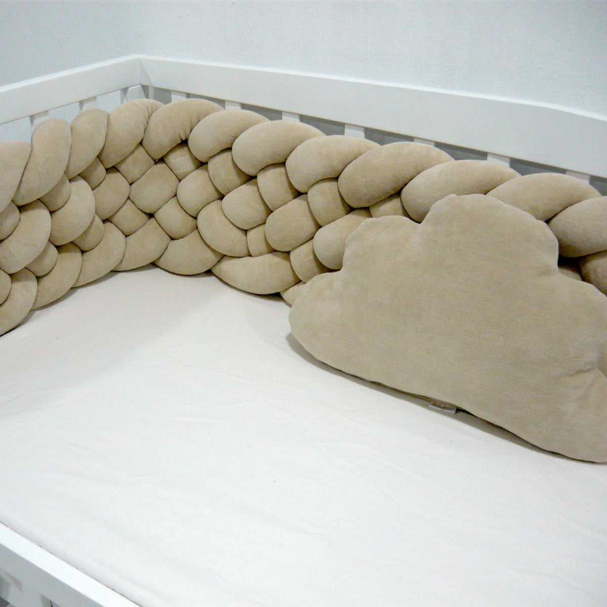 Elmalella Fluffy Braided Bedding Set Mocha Elmalella Yallatoys