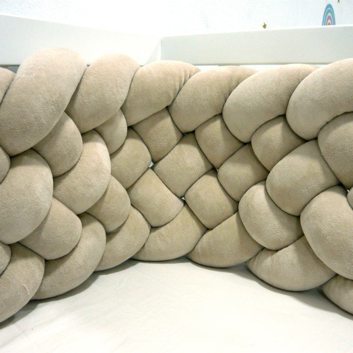 Elmalella Fluffy Braided Bedding Set Mocha Elmalella Yallatoys