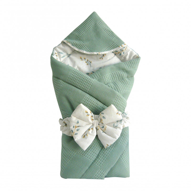 Elmalella Orchid Newborn Cocoon Hat Seafoam Elmalella Yallatoys