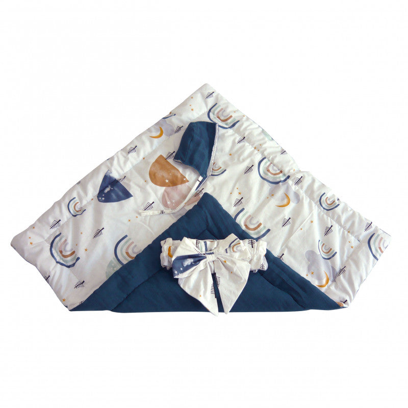 Elmalella Cassia Newborn Cocoon Hat DeepTeal Elmalella Yallatoys