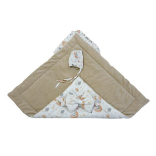 Elmalella Ola Newborn Cocoon Hat Mocha Elmalella Yallatoys
