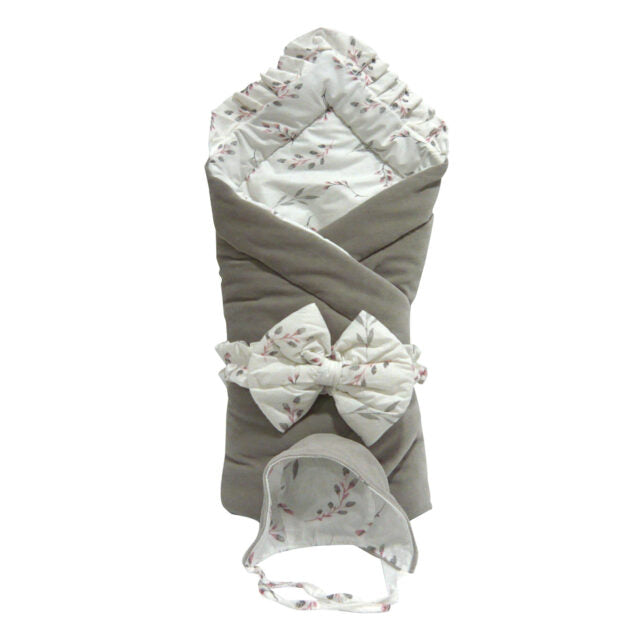 Elmalella Ola Newborn Cocoon Hat Stone Elmalella Yallatoys