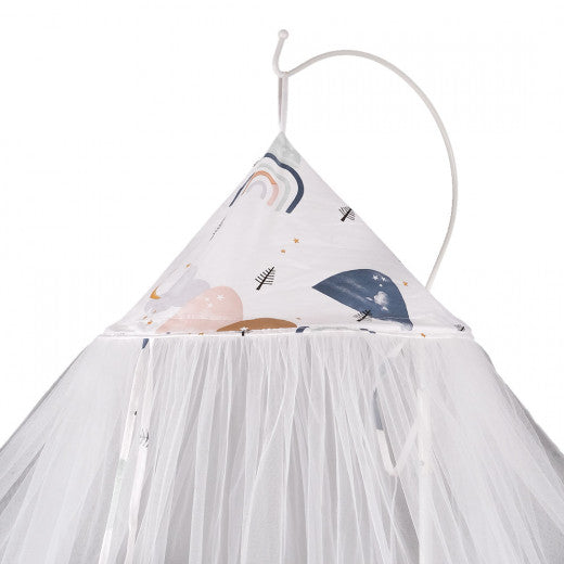 Elmalella Moon Cone Mosquito Net DeepTeal Elmalella Yallatoys
