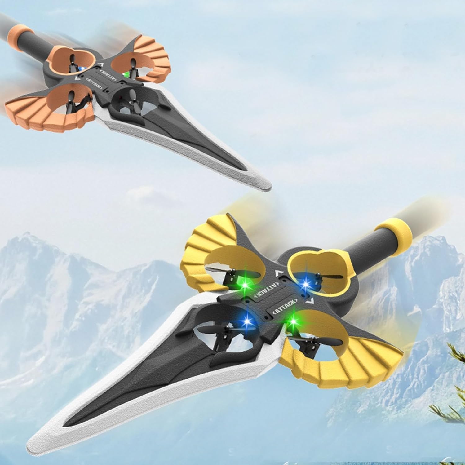 electric flying sword drone