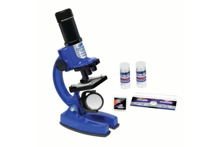 Buy Eastcolight Microscope Set Blue 23Pcs 100/200/450X | Yallatoys.com