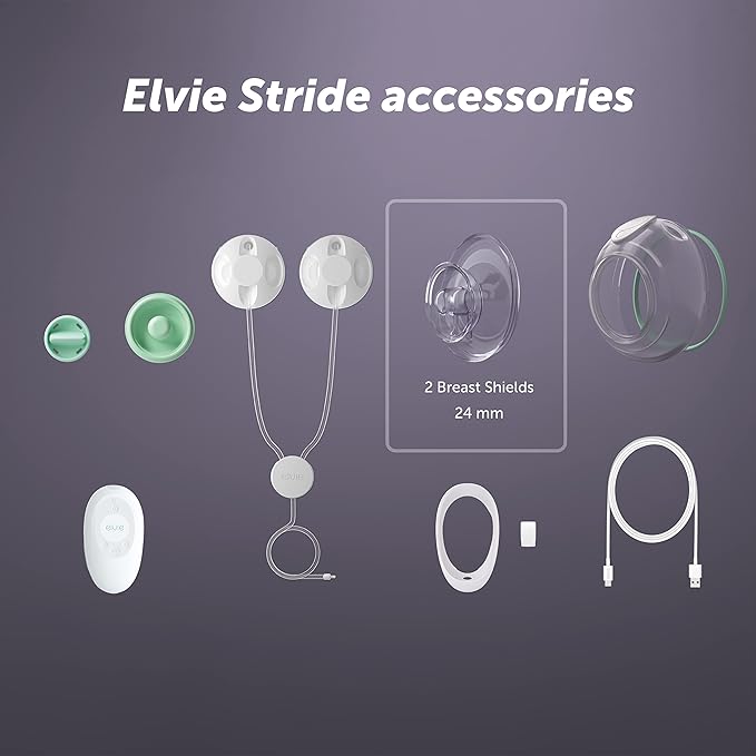 Elvie Stride Breast Shield 24mm 2pcs Elvie Yallatoys