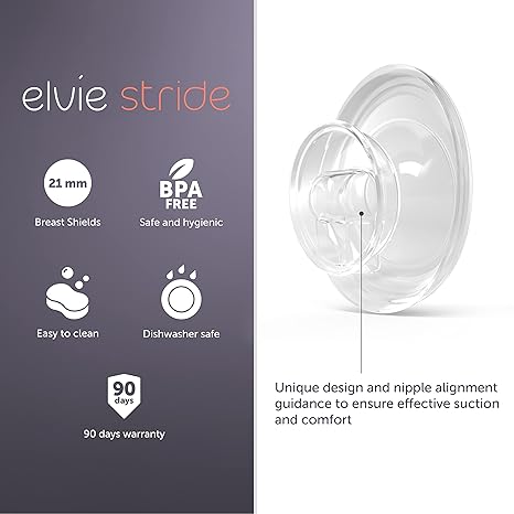 Elvie Stride Breast Shield 21mm 2pcs Elvie Yallatoys