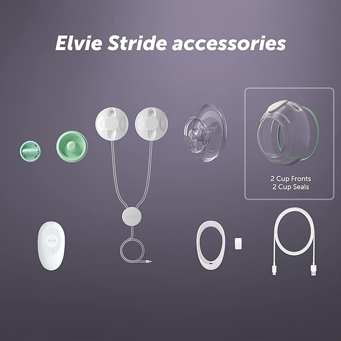 Elvie Stride Breast Pump Cups 2pcs Elvie Yallatoys