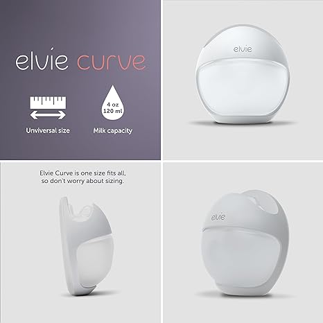 Elvie Curve Silicone Wearable  Breast Pump Elvie Yallatoys