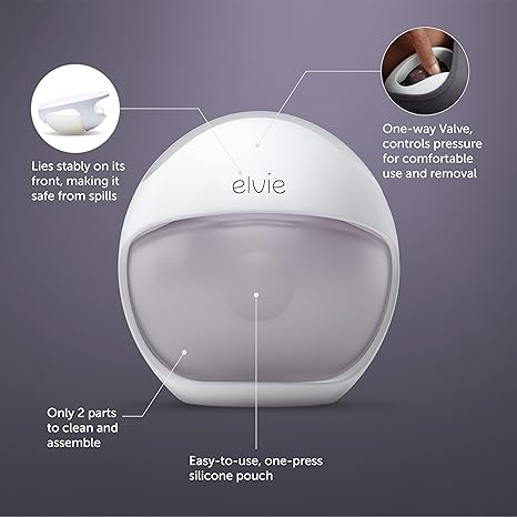 Elvie Curve Silicone Wearable  Breast Pump Elvie Yallatoys