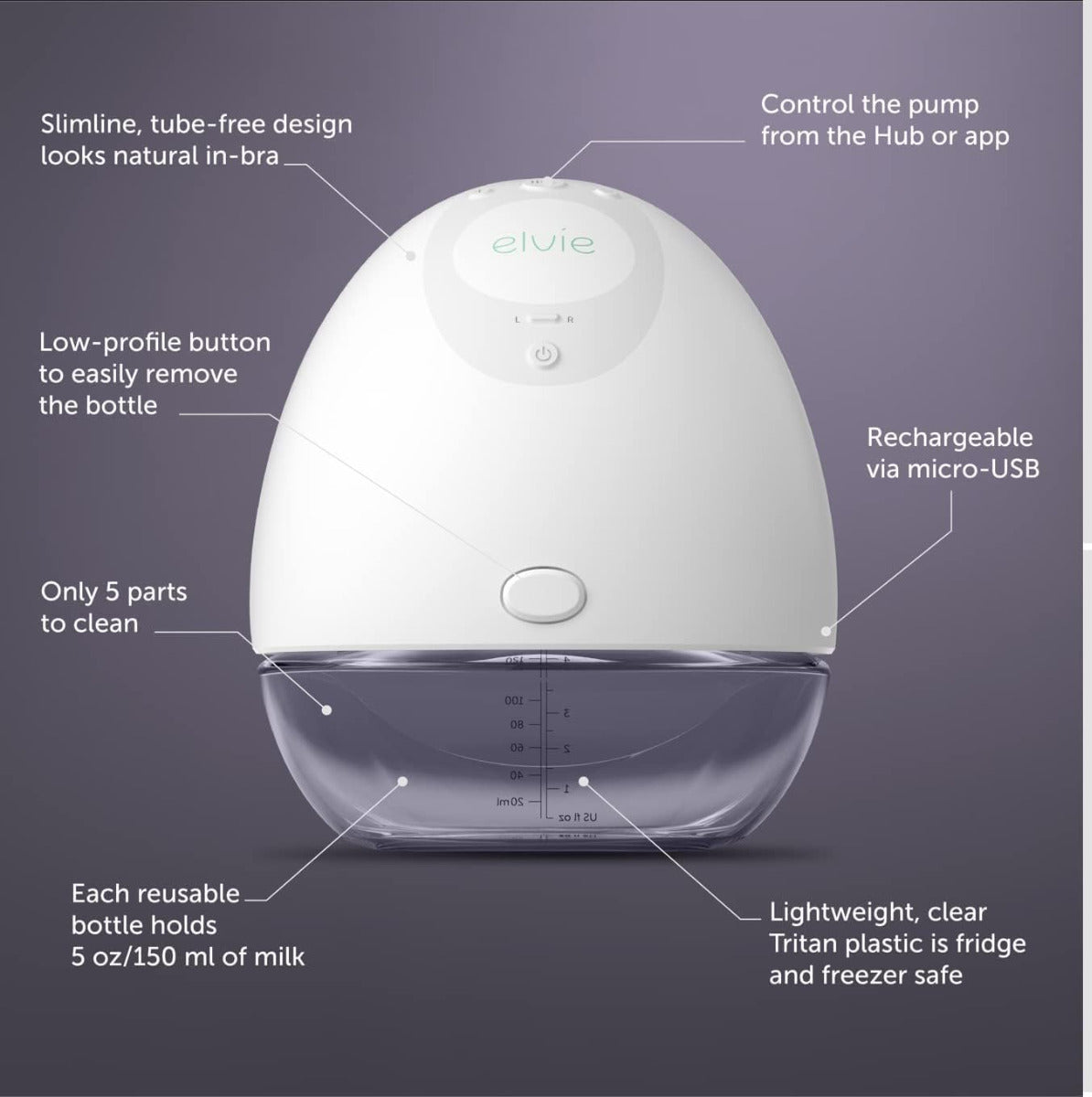 Elvie Pump Single Electric Breast Pump Elvie Yallatoys