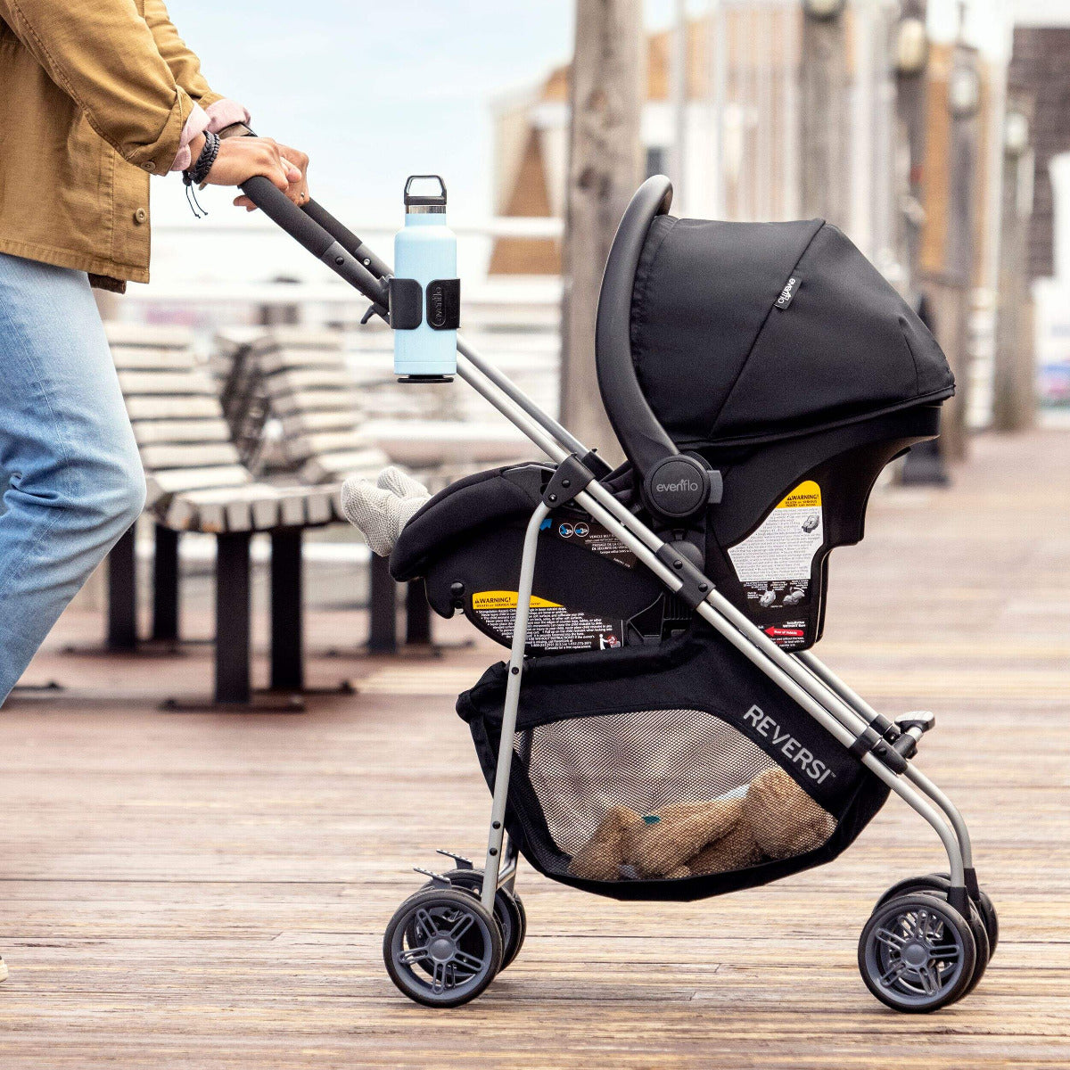 Evenflo Stroller Lightweight Reversible Stroller Evenflo Yallatoys