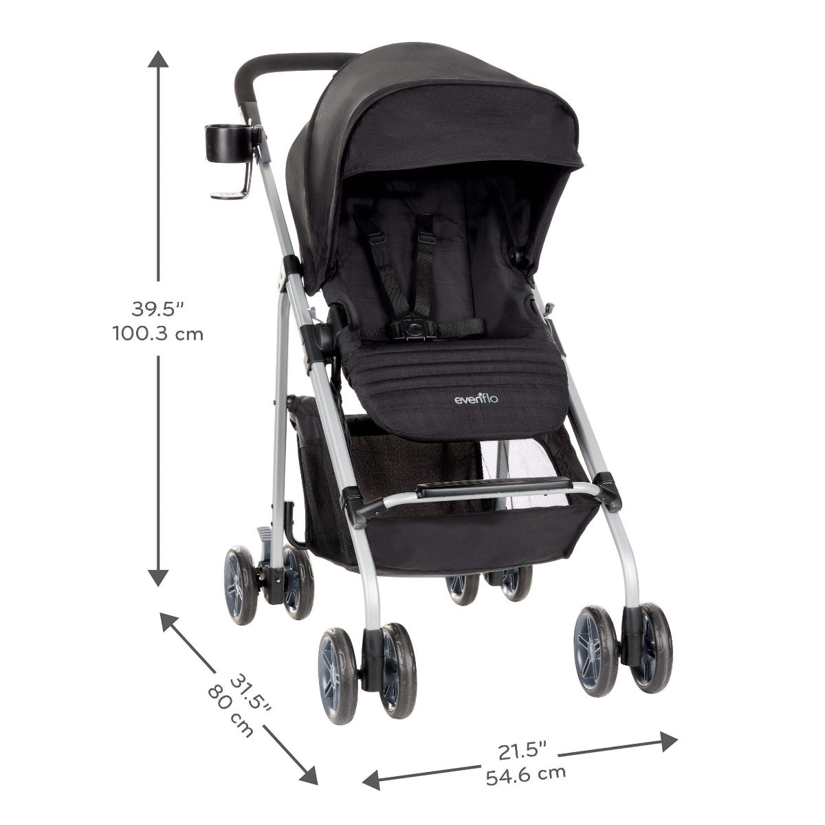Evenflo Stroller Lightweight Reversible Stroller Evenflo Yallatoys