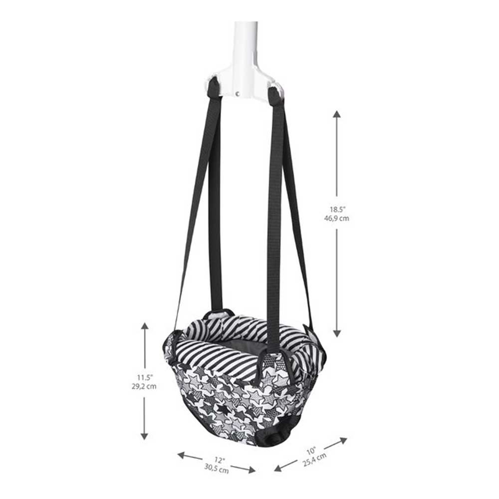 Evenflo Exersaucer Doorway Jumper 4M 12M  Star Power Evenflo Yallatoys