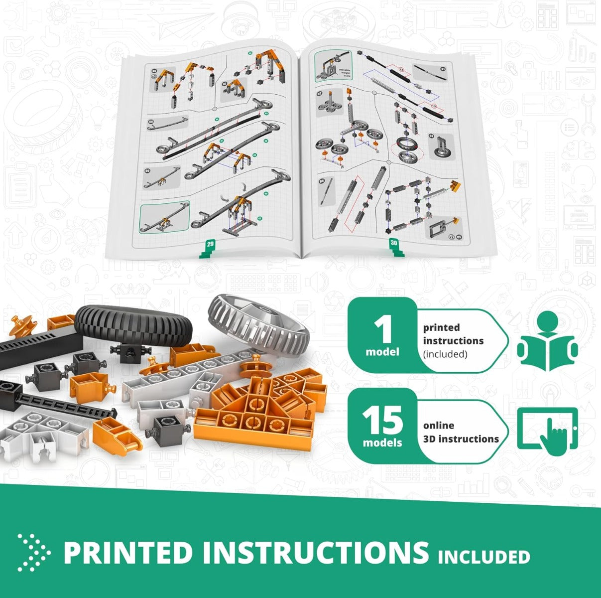 Buy Engino Discovering Stem Mechanics Levers Linkages And Structures | Yallatoys.com